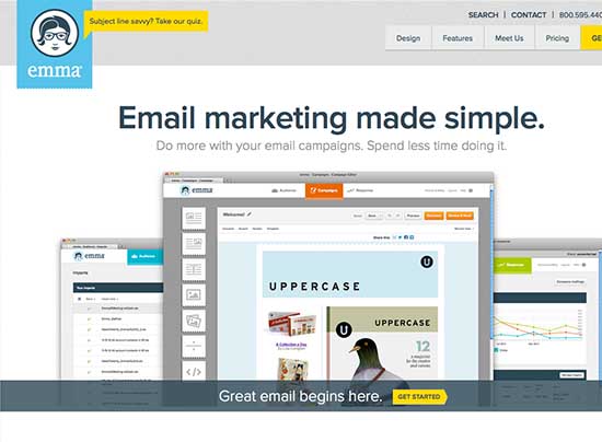 Email campaign management software